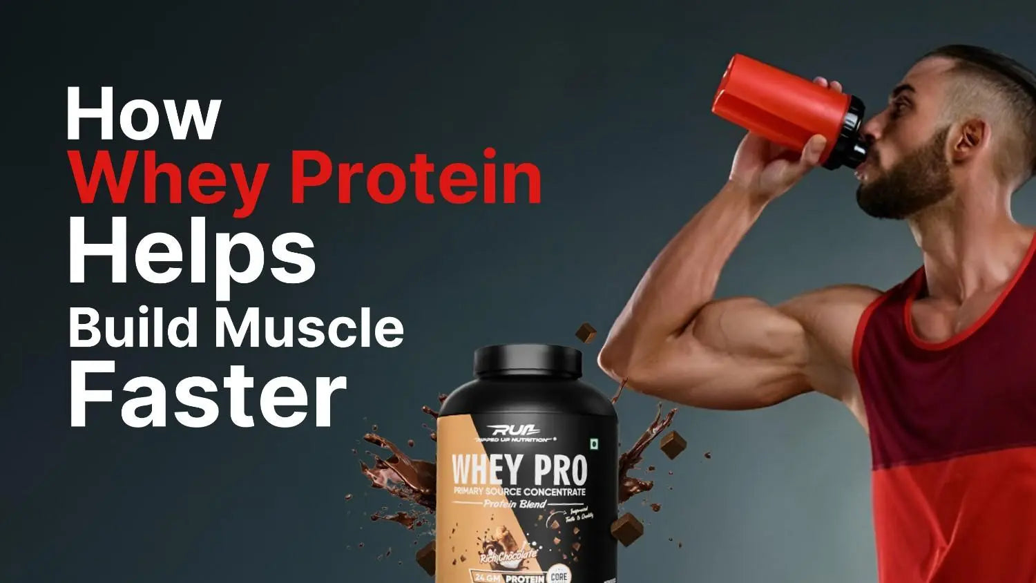 How Whey Protein Helps Build Muscle Faster