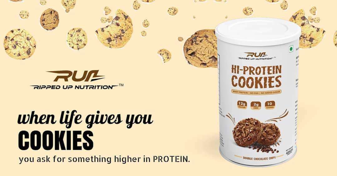 Peanut Butter Protein Cookies - Ripped Up Nutrition