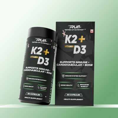 K2+ D3 (K2-55 MCG | D3- 600 IU)