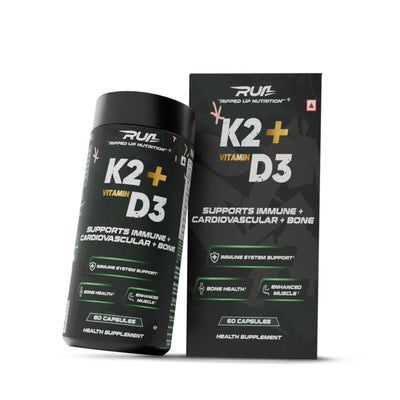 K2+ D3 (K2-55 MCG | D3- 600 IU)