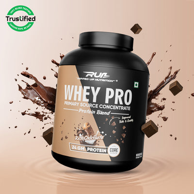 Whey PRO- Trustified™ (Primary Isolate + Concenterate Blend)